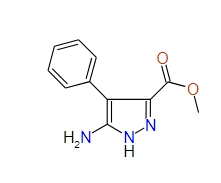 Methyl 5-amino-4-phenyl-1H-pyrazole-3-carboxylate, 95%