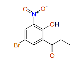 1-(5-Bromo-2-hydroxy-3-nitrophenyl)propan-1-one, 97%