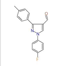 1-(4-Fluorophenyl)-3-p-tolyl-1H-pyrazole-4-carbaldehyde, 97%