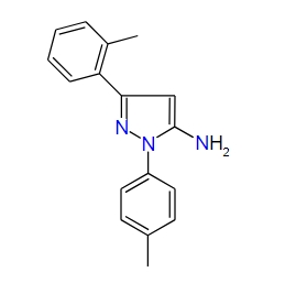3-O-tolyl-1-p-tolyl-1H-pyrazol-5-amine