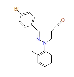 3-(4-Bromophenyl)-1-o-tolyl-1H-pyrazole-4-carbaldehyde, 97%