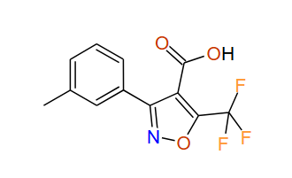 5-(Trifluoromethyl)-3-(3-methylphenylisoxazole-4-carboxylic acid