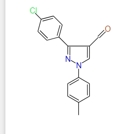 3-(4-Chlorophenyl)-1-p-tolyl-1H-pyrazole-4-carbaldehyde, 97%