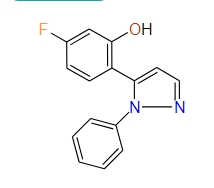 5-Fluoro-2-(1-phenyl-1H-pyrazol-5-yl)phenol, 97%