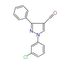 1-(3-Chlorophenyl)-3-phenyl-1H-pyrazole-4-carbaldehyde, 97%