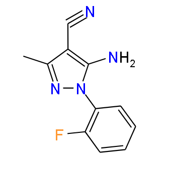 5-Amino-1-(2-fluorophenyl)-3-methyl-1H-pyrazole-4-carbonitrile