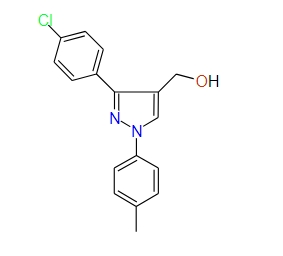 (3-(4-Chlorophenyl)-1-p-tolyl-1H-pyrazol-4-yl)methanol, 97%