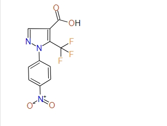 5-(Trifluoromethyl)-1-(4-nitrophenyl)-1H-pyrazole-4-carboxylic acid, 98%
