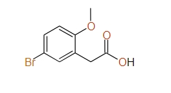 2-(5-Bromo-2-methoxyphenyl)acetic acid, 97%