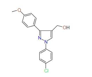 (1-(4-Chlorophenyl)-3-(4-methoxyphenyl)-1H-pyrazol-4-yl)methanol, 97%