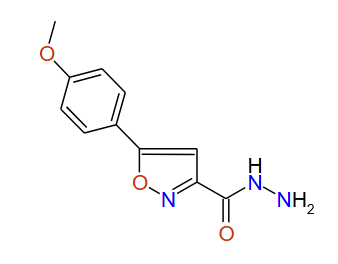 5-(4-Methoxyphenyl)isoxazole-3-carbohydrazide, 97%