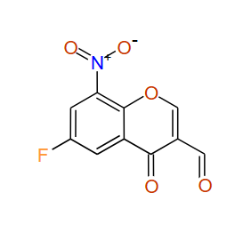 6-Fluoro-8-nitrochromone-3-carboxaldehyde, 97%