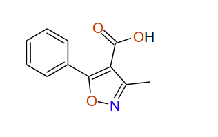 3-Methyl-5-phenyl-4-isoxazolecarboxylic acid, 97%