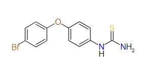 1-(4-(4-Bromophenoxy)phenyl)thiourea, 97%
