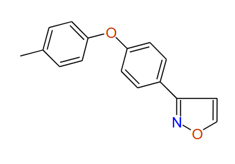 3-(4-(p-Tolyloxy)phenyl)isoxazole, 97%