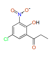 1-(5-Chloro-2-hydroxy-3-nitrophenyl)propan-1-one, 97%