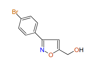(3-(4-Bromophenyl)isoxazol-5-yl)methanol, 97%
