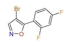 4-Bromo-5-(2,4-difluorophenyl)isoxazole, 96%