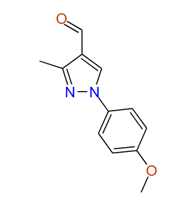1-(4-Methoxyphenyl)-3-methyl-1H-pyrazole-4-carbaldehyde, 96%