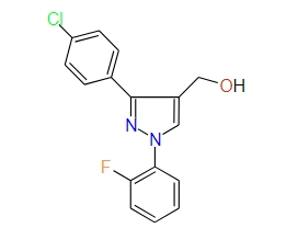 (3-(4-Chlorophenyl)-1-(2-fluorophenyl)-1H-pyrazol-4-yl)methanol, 97%