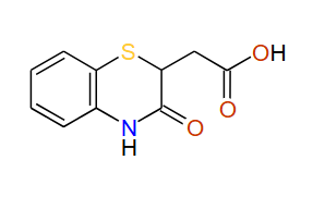 3,4-Dihydro-3-oxo-2H-(1,4)benzothiazin-2-ylacetic acid, 97%