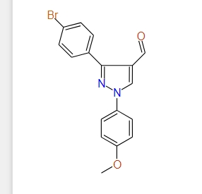 3-(4-Bromophenyl)-1-(4-methoxyphenyl)-1H-pyrazole-4-carbaldehyde, 97%