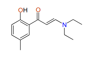 (E)-3-(Diethylamino)-1-(2-hydroxy-5-methylphenyl)prop-2-en-1-one, 97%