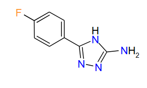 5-(4-Fluorophenyl)-4H-1,2,4-triazol-3-amine, 97%