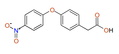 2-(4-(4-Nitrophenoxy)phenyl)acetic acid, 97%