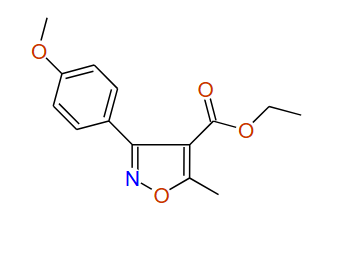 ethyl 3-(4-methoxyphenyl)-5-methylisoxazole-4-carboxylate, 97%