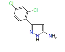 3-(2,4-Dichlorophenyl)-1H-pyrazol-5-amine, 97%