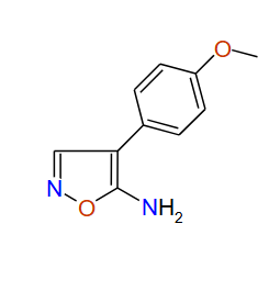 4-(4-Methoxyphenyl)isoxazol-5-amine, 97%
