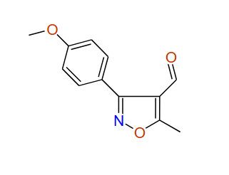 3-(4-Methoxyphenyl)-5-methylisoxazole-4-carbaldehyde, 97%