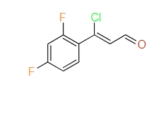 3-chloro-3-(2,4-difluorophenyl)-2-propenal