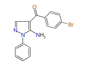 (5-Amino-1-phenyl-1H-pyrazol-4-yl)(4-bromophenyl)methanone