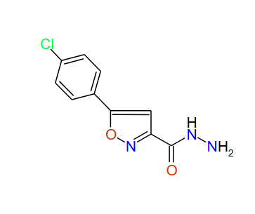 5-(4-Chlorophenyl)isoxazole-3-carbohydrazide, 97%