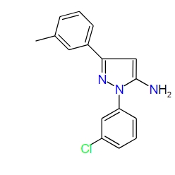 1-(3-Chlorophenyl)-3-m-tolyl-1H-pyrazol-5-amine
