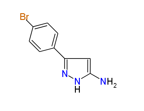 3-(4-Bromophenyl)-1H-pyrazol-5-amine, 97%