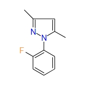 1-(2-Fluorophenyl)-3,5-dimethyl-1H-pyrazole, 96%