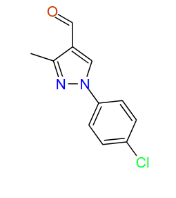 1-(4-Chlorophenyl)-3-methyl-1H-pyrazole-4-carbaldehyde, 95%
