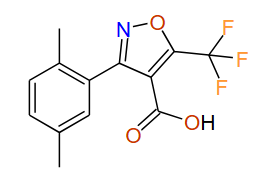 5-(trifluoromethyl)-3-(2,5-dimethylphenyl)isoxazole-4-carboxylic acid, 96%