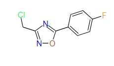 3-(Chloromethyl)-5-(4-fluorophenyl)-1,2,4-oxadiazole, 96%