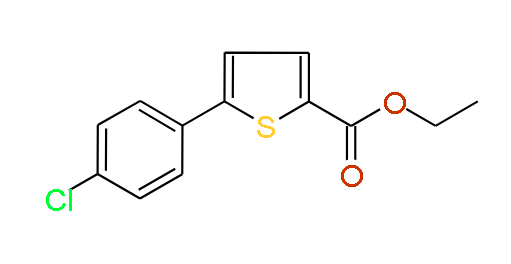 Ethyl 5-(4-chlorophenyl)thiophene-2-carboxylate, 97%