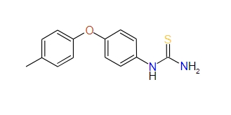 1-(4-(p-tolyloxy)phenyl)thiourea, 97%