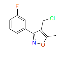 4-(Chloromethyl)-3-(3-fluorophenyl)-5-methylisoxazole