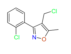 4-(Chloromethyl)-3-(2-chlorophenyl)-5-methylisoxazole