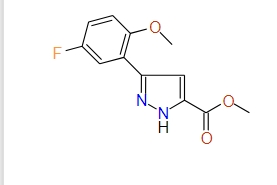 Methyl 3-(5-fluoro-2-methoxyphenyl)-1H-pyrazole-5-carboxylate, 95%