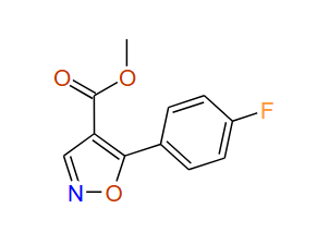 Methyl 5-(4-fluorophenyl)isoxazole-4-carboxylate, 97%