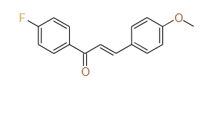 (E)-1-(4-fluorophenyl)-3-(4-methoxyphenyl)prop-2-en-1-one, 97%