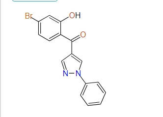 (4-Bromo-2-hydroxyphenyl)(1-phenyl-1H-pyrazol-4-yl)methanone, 97%